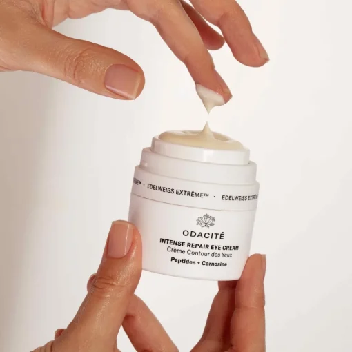 Edelweiß Extrême Peptides & Carnosine I ODACITÉ - Intensiv reparierende Augencreme