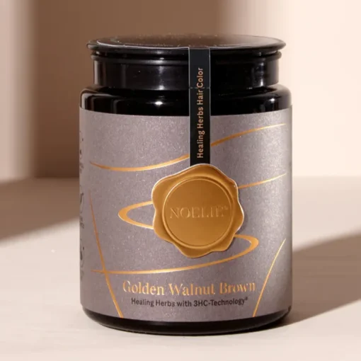 Golden Walnut Brown- natürliche Pflanzenhaarfarbe-Healing Herbs Hair Color
