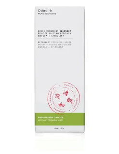 Green Ceremony Cleanser - Puder-zu-Schaum-Cleanser mit Matcha + Spirulina Alge