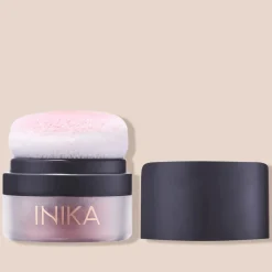 INIKA Organic | Mineral Blush Puff Pot (Rosy Glow)