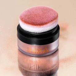 INIKA Organic | Mineral Blush Puff Pot (Rosy Glow)