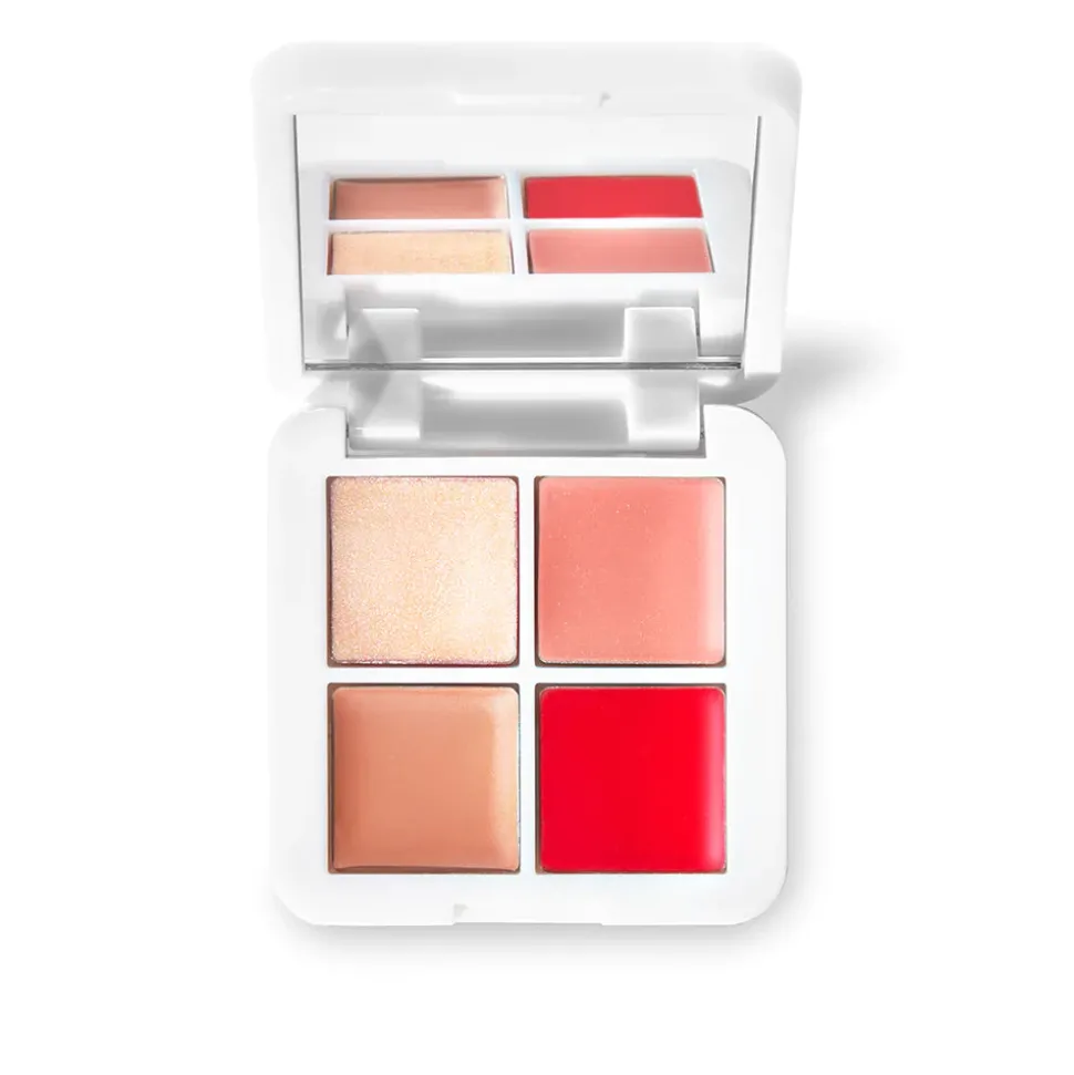 Lip2Cheek Glow Quad Mini | RMS Beauty - Highlight Palette