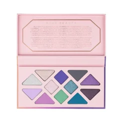 Moonlight Crystal Palette - Lidschattenpalette mit mauve und blau-grünen Tönen