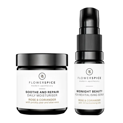 Reise - und Probierset - Flower and Spice - Creme/Gesichtsöl
