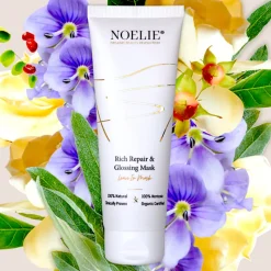 RICH REPAIR & GLOSSING MASK - Glättende Anti-Frizz Leave-In Maske mit Hitze-, UV- und Farbschutz-Effekt