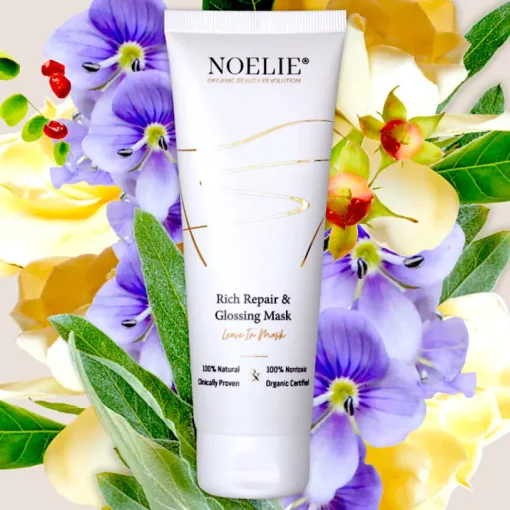 RICH REPAIR & GLOSSING MASK - Glättende Anti-Frizz Leave-In Maske mit Hitze-, UV- und Farbschutz-Effekt