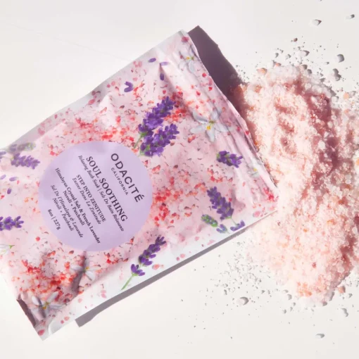 SOUL SOOTHING - entspannendes Badesalz mit Himalaya-Kristallsalz, französischem Lavendel, Neroli & Patchouli