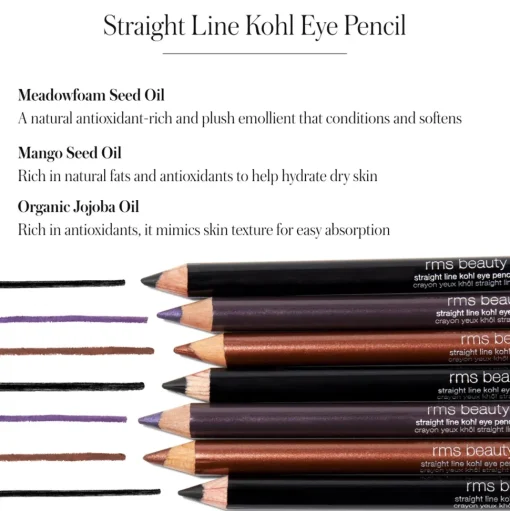 Straight Line Kohl Eye Pencil PFLAUME | RMS Beauty - Kajalstift
