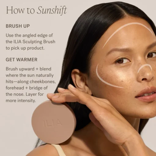 SUNSHIFT Cream Bronzer | ILIA Bronzer in den Farben BASK, ECLIPSE, RAY und RISE
